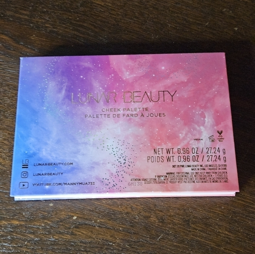 Lunar Beauty Moon prism blush cheek. - Picture 5 of 14